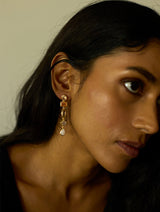 Amira Earrings - Rose