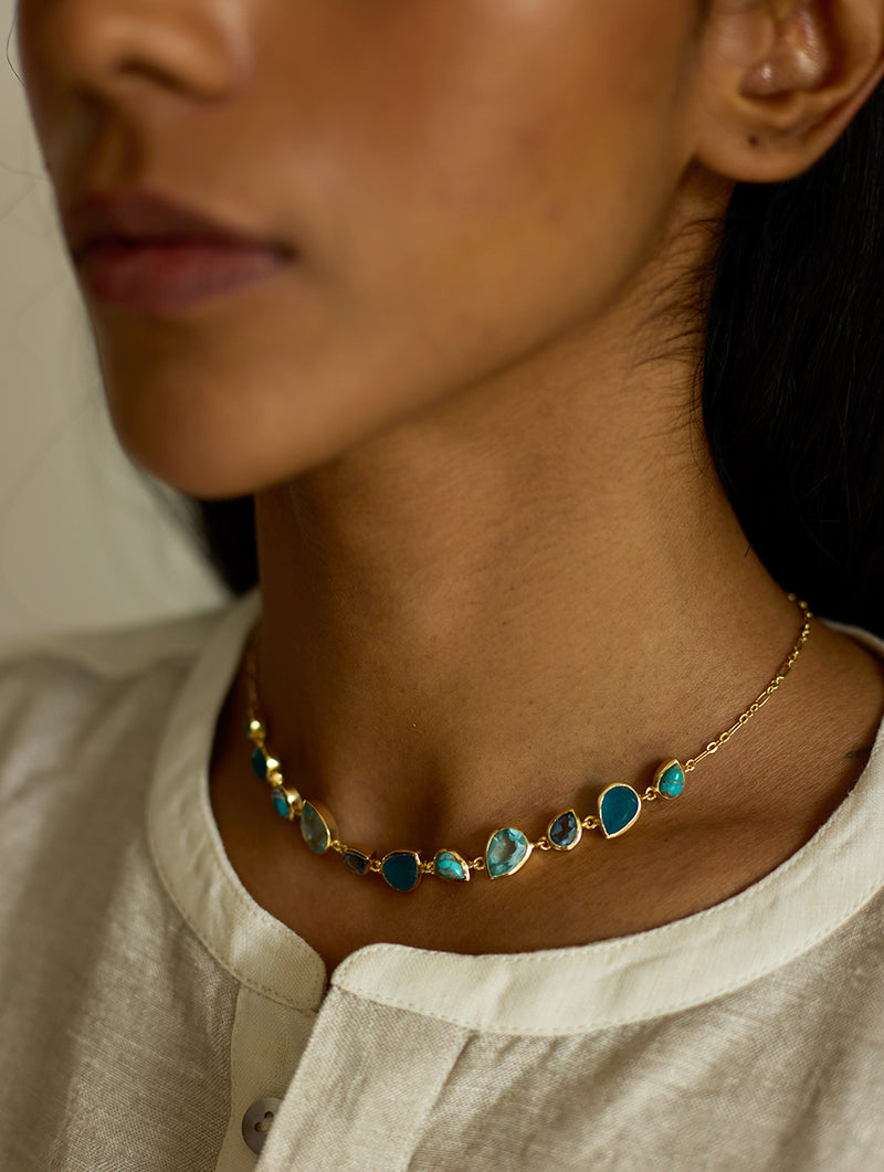 Nysa Necklace - Sea