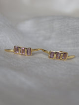 Takara Earrings - Lavender