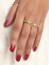 Rika Stackable Ring - Night