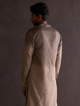 Kash Ombre Kurta Set - River Sand