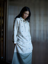 Akia Wool & Silk Kurta - Ivory