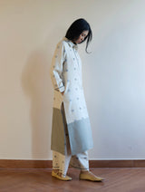 Akia Wool & Silk Kurta - Ivory