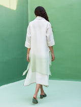 Harumi Linen Overlay - Mint