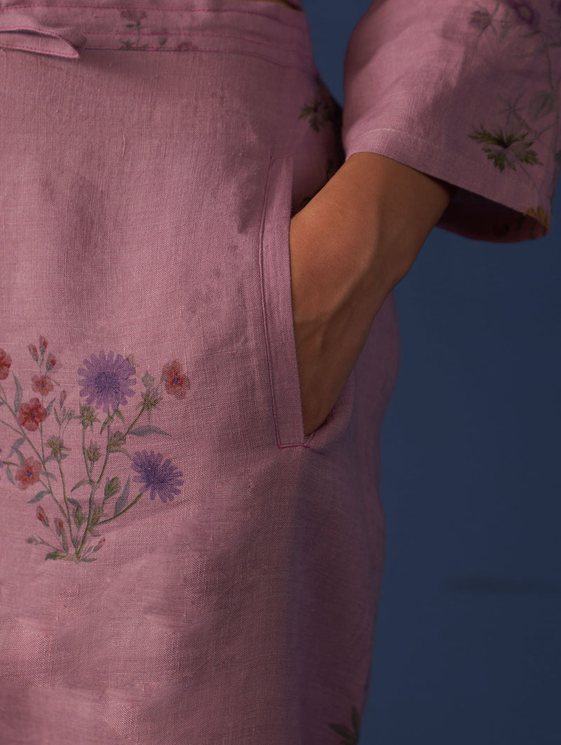 Mira Botanical Co-ord Set - Lavender