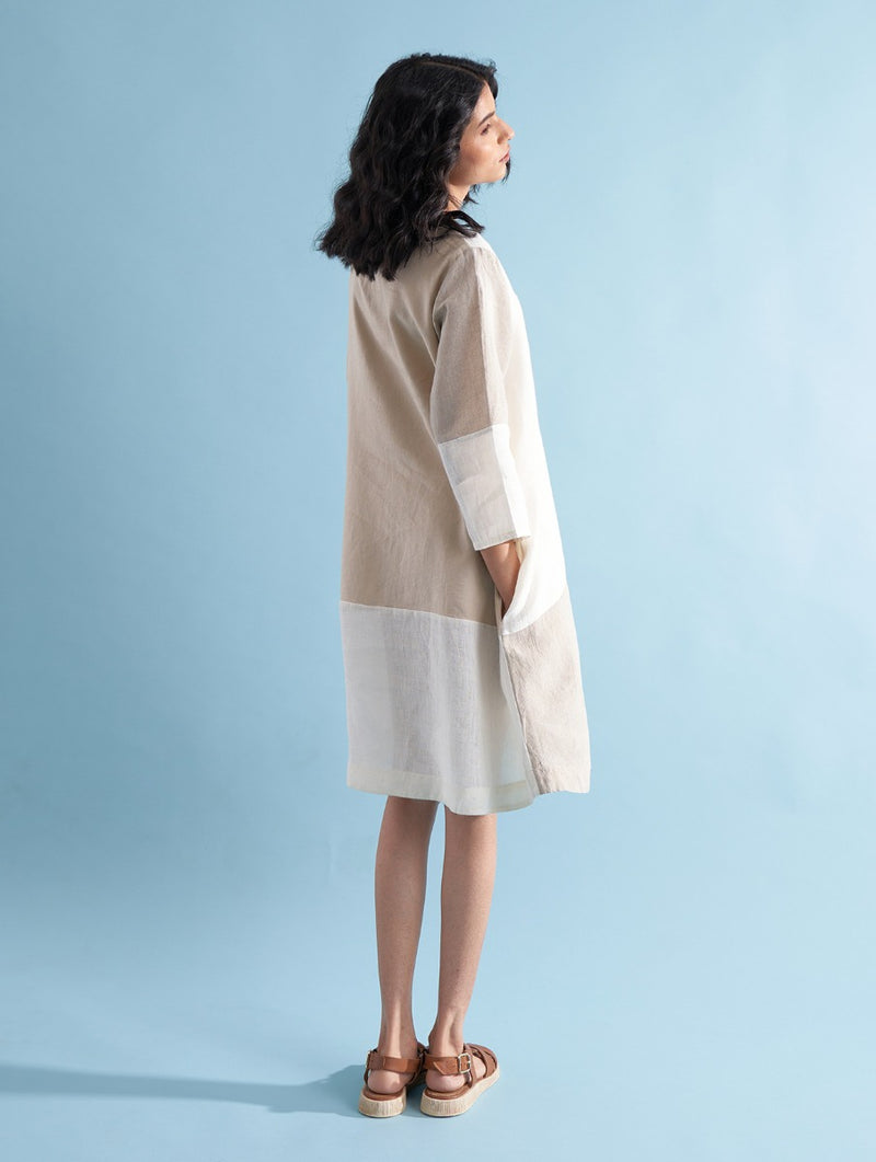 Ena Linen Dress - Dawn