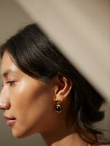 Kuina Earrings - Charcoal