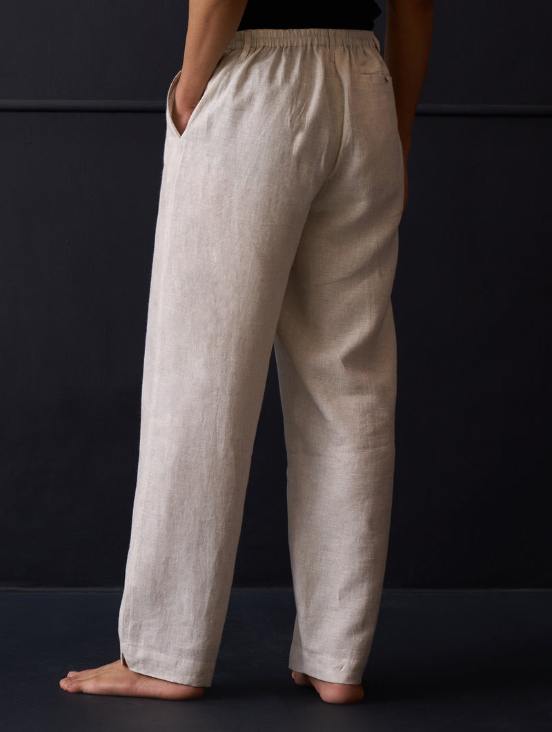 Kona Classic Linen Pant - Off White