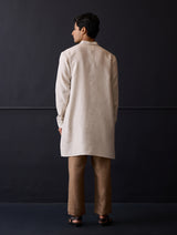 Sid Linen Kurta - Off White