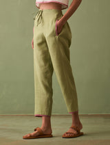 Para Linen Pants - Fern