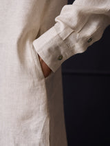 Sid Linen Kurta - Off White