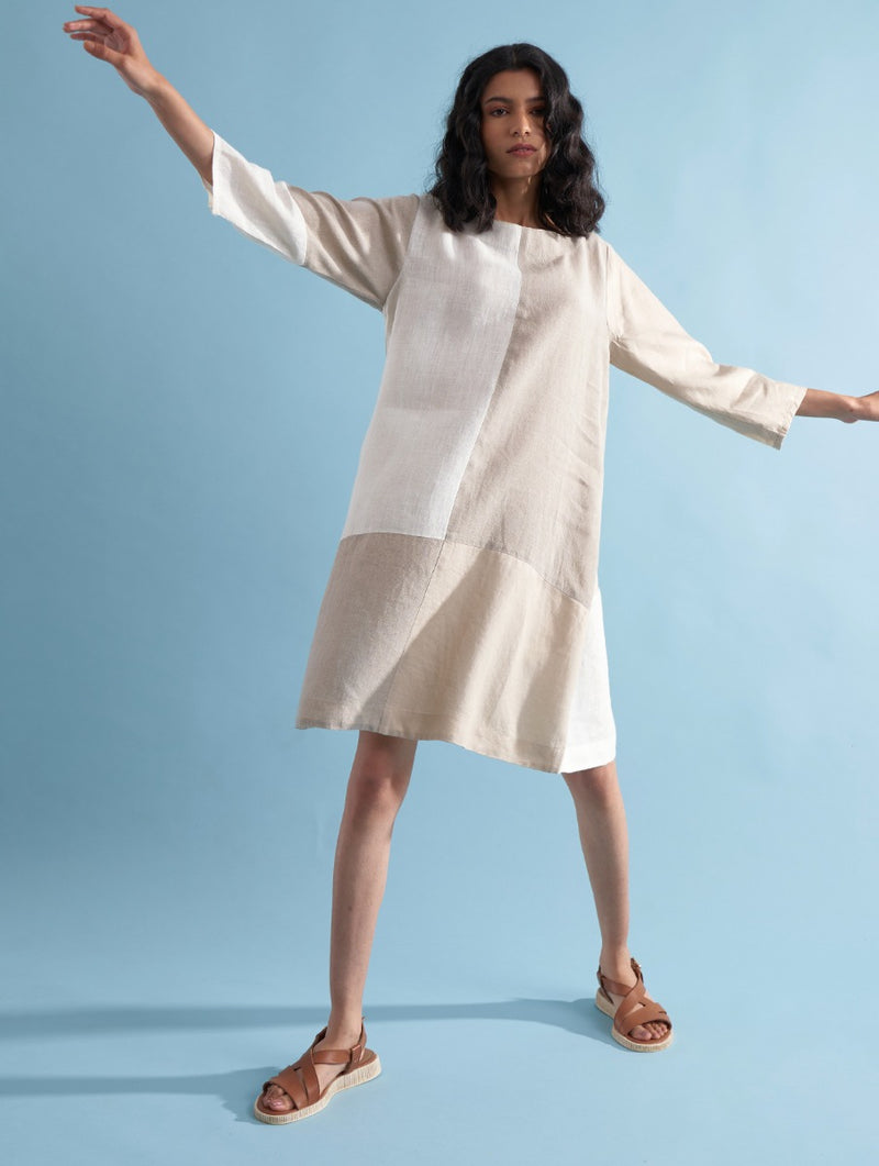 Ena Linen Dress - Dawn