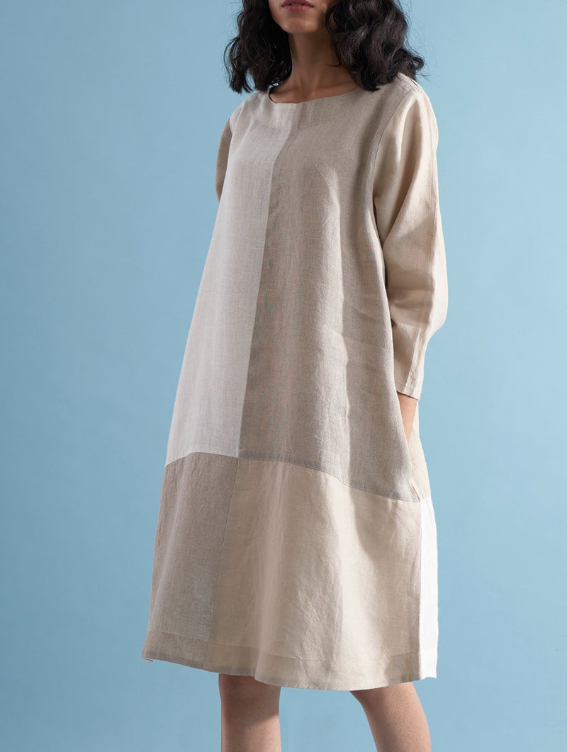 Ena Linen Dress - Dawn