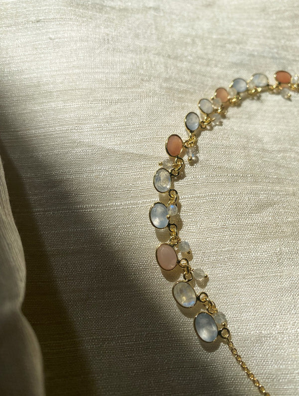 Karuna Necklace - Peach