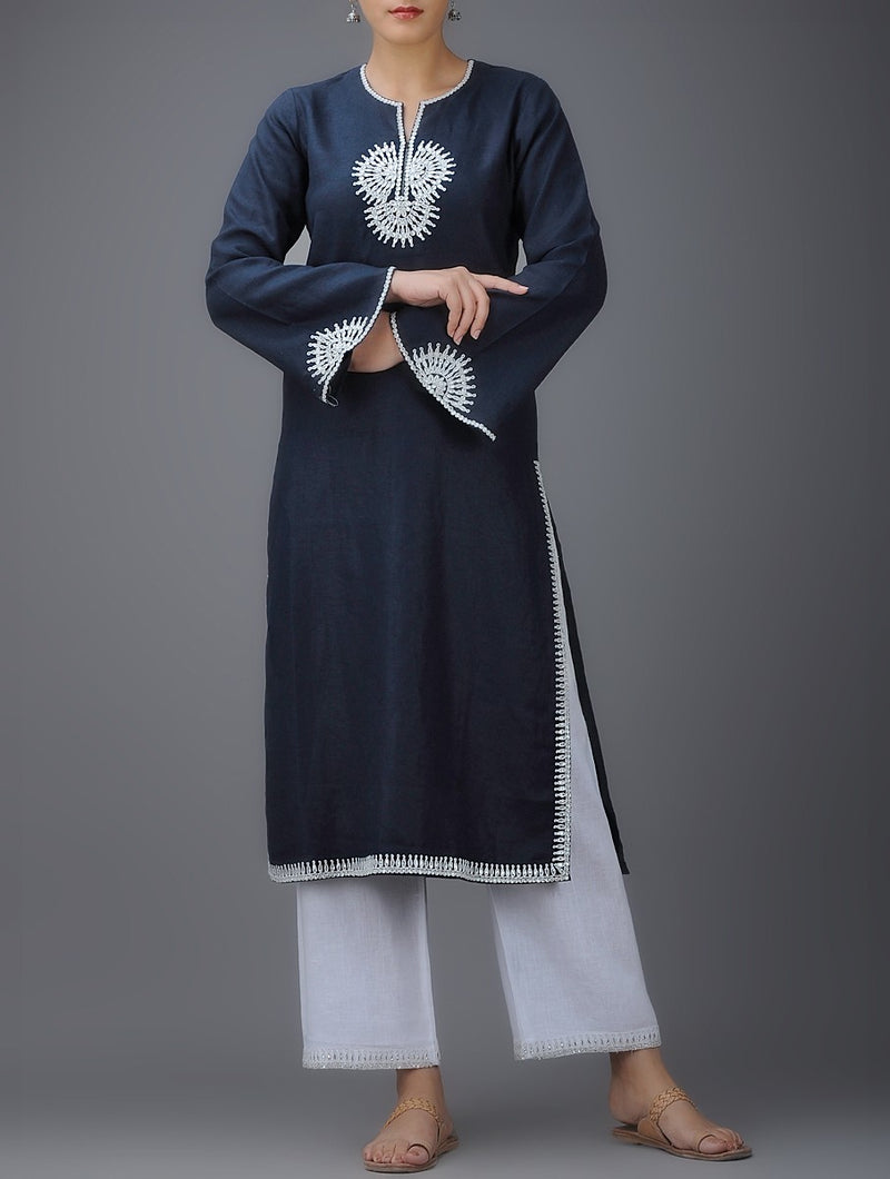 Susie Gotapatti Linen Kurta