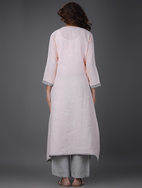 Melissa Asymmetrical Linen Kurta