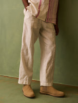 Yavi Linen Pant - Ivory